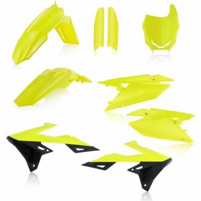 Acerbis Sada plastů pro Suzuki Rmz450 18-26 Rmz250 19-26 fluo žlutá – Sleviste.cz