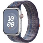 Apple Watch 45mm Game Royal/oranžový provlékací sportovní řemínek Nike MTL53ZM/A – Zboží Mobilmania