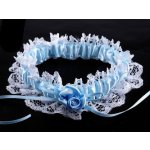 Podvazek krajkový modrý – Zbozi.Blesk.cz