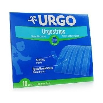 Urgo Strips náplast 100 x 6 mm náplasťové stehy 10 ks