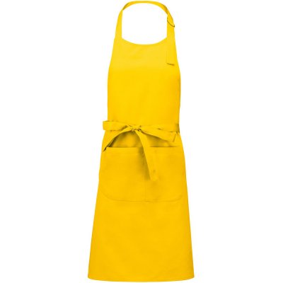 Kariban Zástěra Kariban K885 s laclem COT20K88520099-yellow Žlutá – Hledejceny.cz