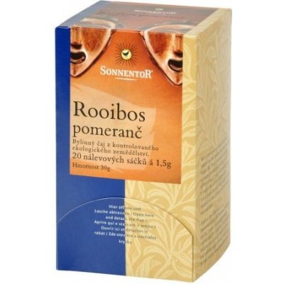 Sonnentor Čaj Rooibos pomeranč BIO 32,4 g 18 sáčků – Zbozi.Blesk.cz