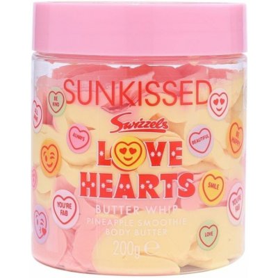 Sunkissed Love Hearts Butter Whip Pineapple Smoothie šlehané tělové máslo 200 g – Zboží Dáma