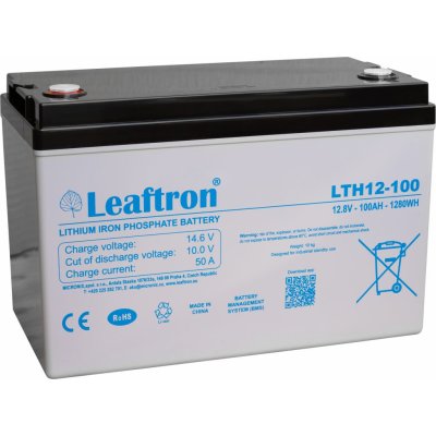 Leaftron LTH12-100 12V 100Ah – Zboží Mobilmania