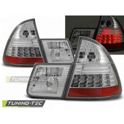 Světla přední BMW E46 99-05 CHROME LED – Hledejceny.cz
