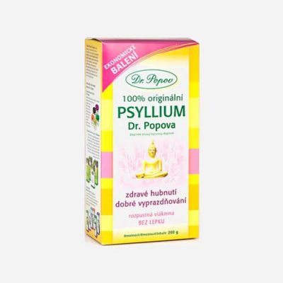 Dr. Popov Vláknina Psyllium 6 x 200 g – Hledejceny.cz