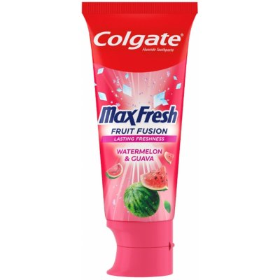 Colgate Max Fresh Fruit Fusion Watermelon & Guava 75 ml – Hledejceny.cz