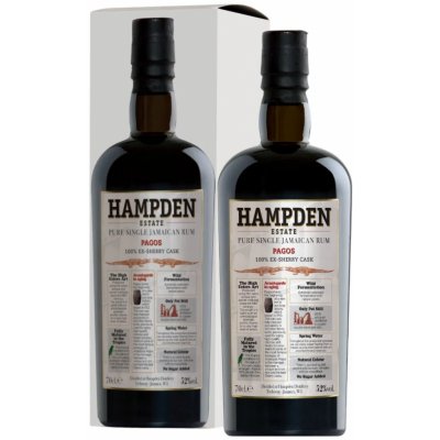 Hampden Estate Pagos 2023 52% 0,7 l (karton)