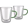 Sklenice Lamart LT9118 VASO Tea zelený 2 x 300 ml