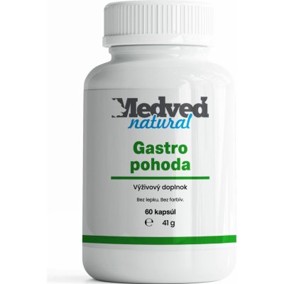 Medveď natural Gastro pohoda 60 kapslí – Hledejceny.cz