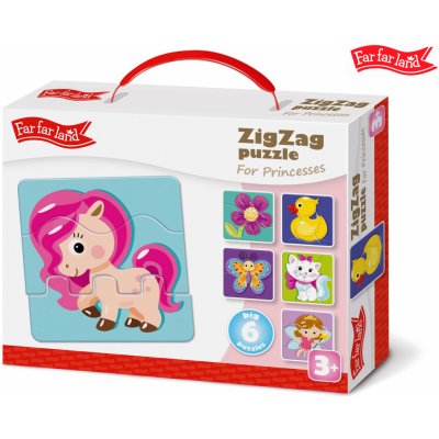 Puzzle ZigZag pro princezny – Hledejceny.cz