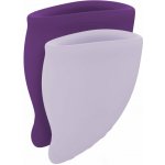 Fun Factory Fun cup menstruační kalíšek set 2 ks Violet – Zboží Dáma