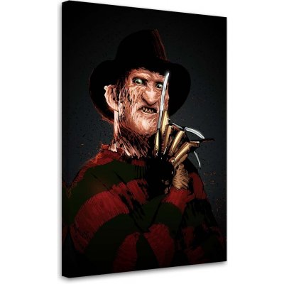 Gario Obraz na plátně Noční můra v Elm Street, Freddy Krueger - Nikita Abakumov Rozměry: 40 x 60 cm – Zbozi.Blesk.cz