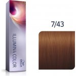 Wella Illumina Color barva na vlasy 7/43 60 ml – Zboží Dáma