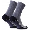 Pánské polofroté sportovní ponožky 047 šedá