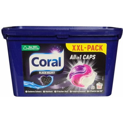 Coral Black Velvet All-in-1 kapsle 50 PD – Zbozi.Blesk.cz