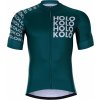 Cyklistický dres Holokolo SHAMROCK zelená/bílá/modrá