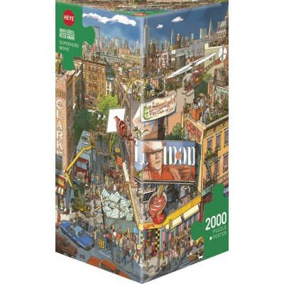 Heye Verlag Super City 2000 dílků – Hledejceny.cz