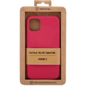 Pouzdro Tactical Velvet Smoothie Apple iPhone 11 Sangria