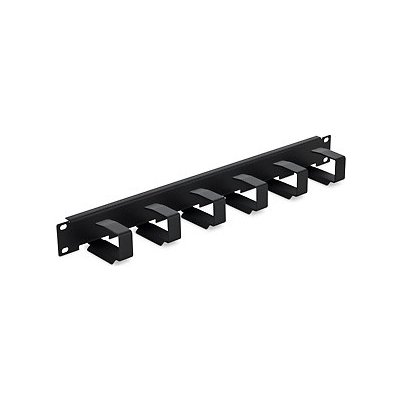 Vyvazovací panel Triton RAB-VP-X23-A1 Vyvazovací panel, 19", 1U, 6x vyvazovací háček 70x27mm, černý RAB-VP-X23-A1 – Hledejceny.cz