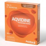 Aqvidine Povidone Iodine 5 x 5 cm 25 ks – Zboží Mobilmania