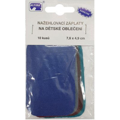 Nažehlovací záplaty dětské 201-53, 7,6x4,9 cm, 10ks – Zbozi.Blesk.cz