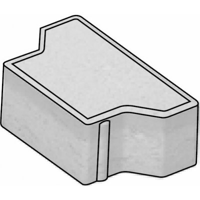 CS-BETON s.r.o. CSB KOST 8 Šedá standard půlka neskladba 0,896 m² – Hledejceny.cz