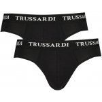 Trussardi Black Men's Slip černá – Zboží Dáma