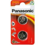 Panasonic CR2032 2ks CR-2032EL/2B – Zbozi.Blesk.cz