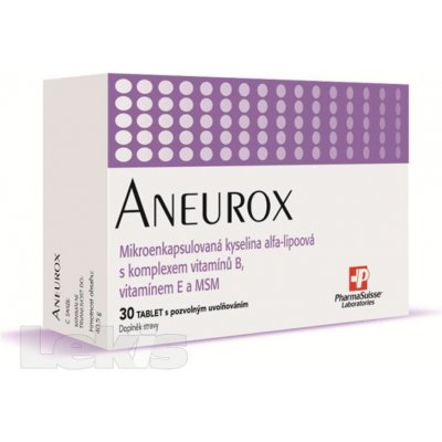 Aneurox PharmaSuisse 30 tablet – Hledejceny.cz