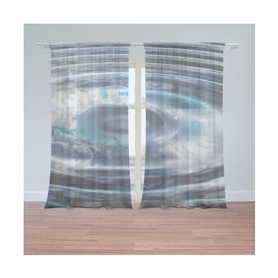 Sablio Záclony Nebe: 2ks 150x250cm – Hledejceny.cz