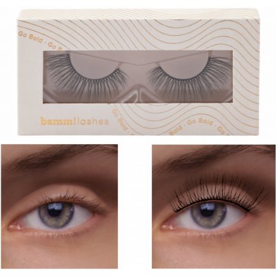 Bamm!Lashes False Lashes umělé řasy na pásku Go Bold