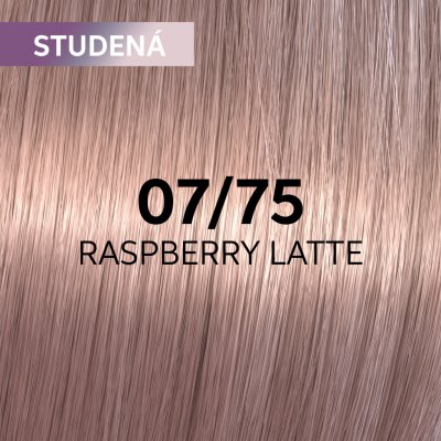 Wella Shinefinity Zero Lift Glaze 07/75 Cool Raspberry Latte 60 ml – Zboží Mobilmania