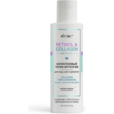 Belita-Vitex Retinol & Collagen meduza Tonic Intensive na obličej, krk a dekolt 150 ml