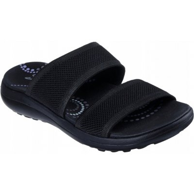 Skechers SPORTY SLIM dámské pantofle černá – Zboží Dáma