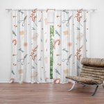 Sablio Vánoční Závěs Sváteční dílna: 2ks 140x250cm – Hledejceny.cz