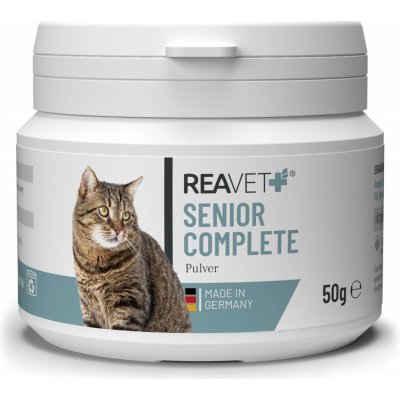 REAVET Senior Complete pro kočky 50 g – Zboží Mobilmania