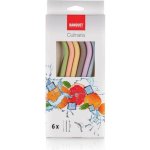 Banquet Culinaria Sada 6 silikonových brček 22 cm s kartáčkem – Hledejceny.cz