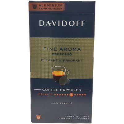 Davidoff Fine Aroma hliníkové kapsle do Nespresso 10 ks – Hledejceny.cz