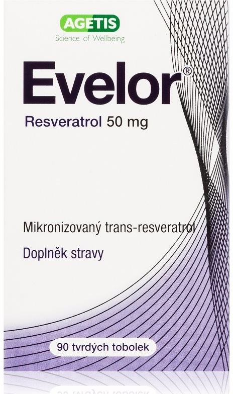 Evelor Resveratrol 50 mg 90 tablet