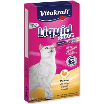 Vitakraft Cat Liquid Snack Taurin kuře 90 g