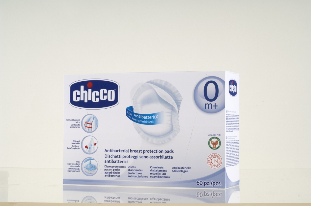 Chicco tampony do podprsenky antibakteriální 60ks od 149 Kč - Heureka.cz