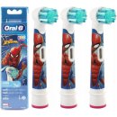 Náhradní hlavice pro elektrický zubní kartáček Oral-B Stages Kids Spiderman 3 ks