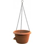 Nohel Garden Žardinka samozavlažovací SIESTA závěsná antracit 25x16 cm – Hledejceny.cz