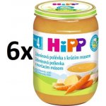 HiPP Zeleninová s krůtím masem 6 x 190 g – Zboží Dáma