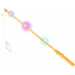 LUMA Držák na lampion blikající tělo LED 50 cm, oranžový – Hledejceny.cz