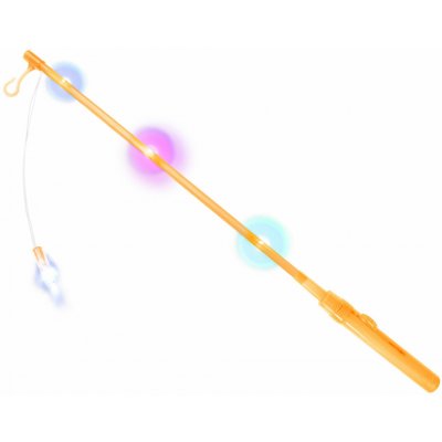 LUMA Držák na lampion blikající tělo LED 50 cm, oranžový – Hledejceny.cz