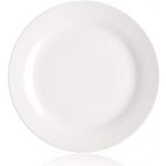 BANQUET Sada mělkých porcelánových talířů BASIC nedekor. 26,5 cm bílé 6 ks – Zboží Mobilmania