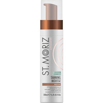 St. Moriz Advanced Colour Correcting Tanning Mousse Medium tónovaná samoopalovací pěna 200 ml