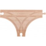 WOODY DŘEVO Kolej výhybka T doplněk k vláčkodráze – Zboží Dáma